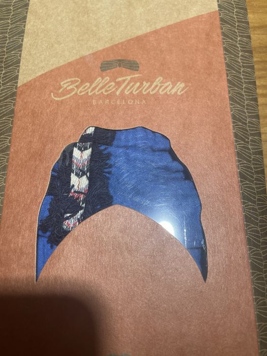Turbante da marca espanhola Belle Turban novo