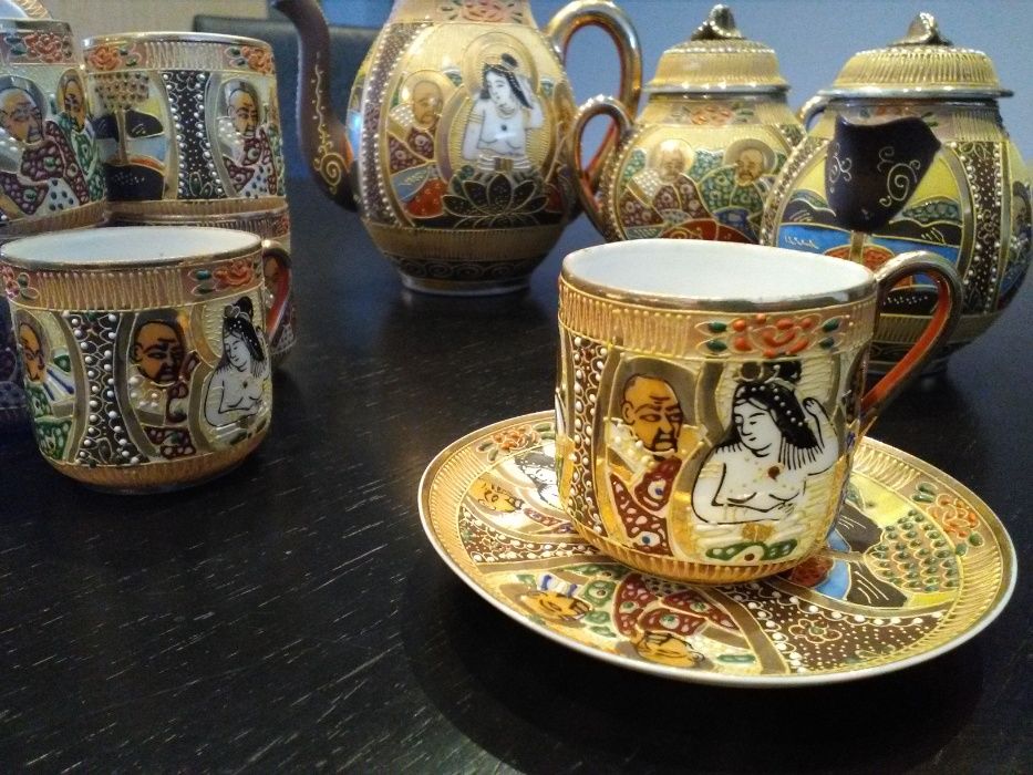 Serviço de café louça japonesa lindíssima Baixa de Preço