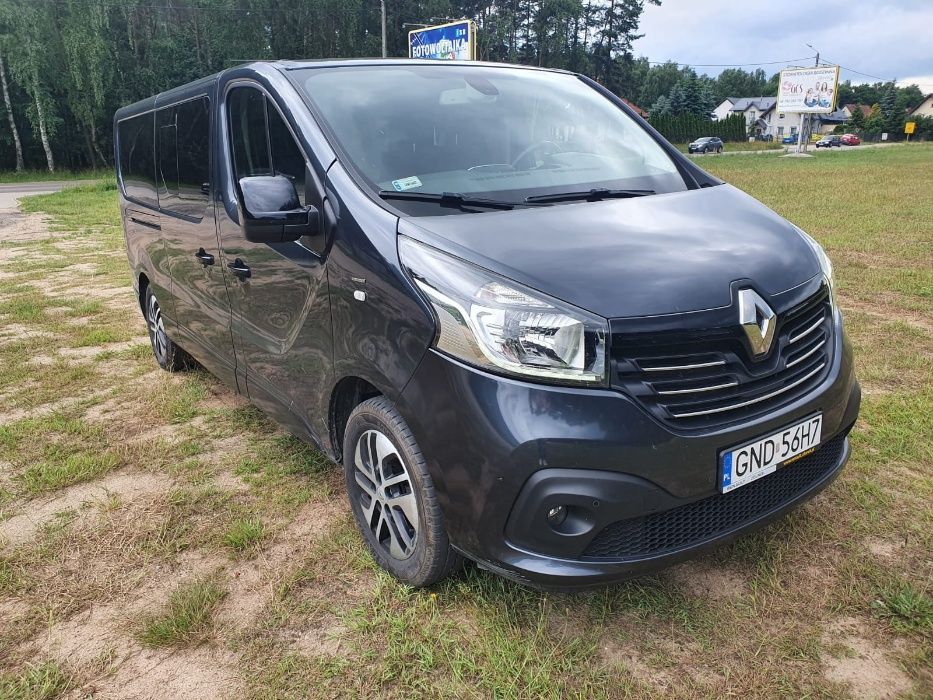 Renault Trafic Long 9os, bus, osobowy, vip wynajem