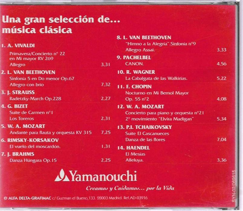 Música Clássica - - - - - Diversos - - - - - CD431065580857600001
