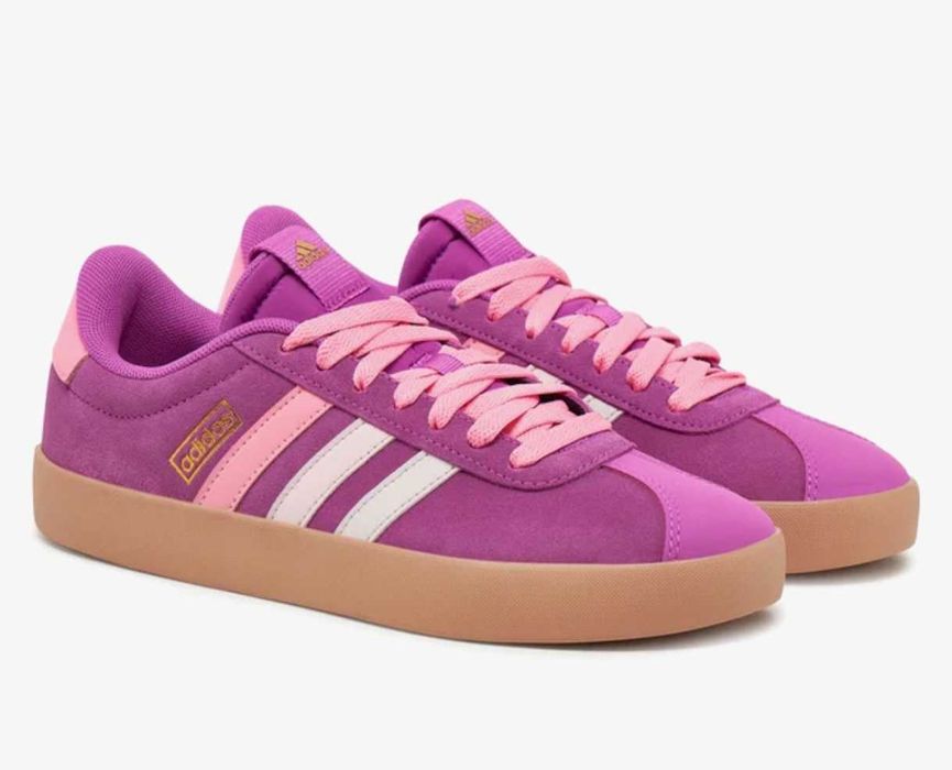 Кросівки  VL Court 3.0 рожеві, натуральний замш, нові