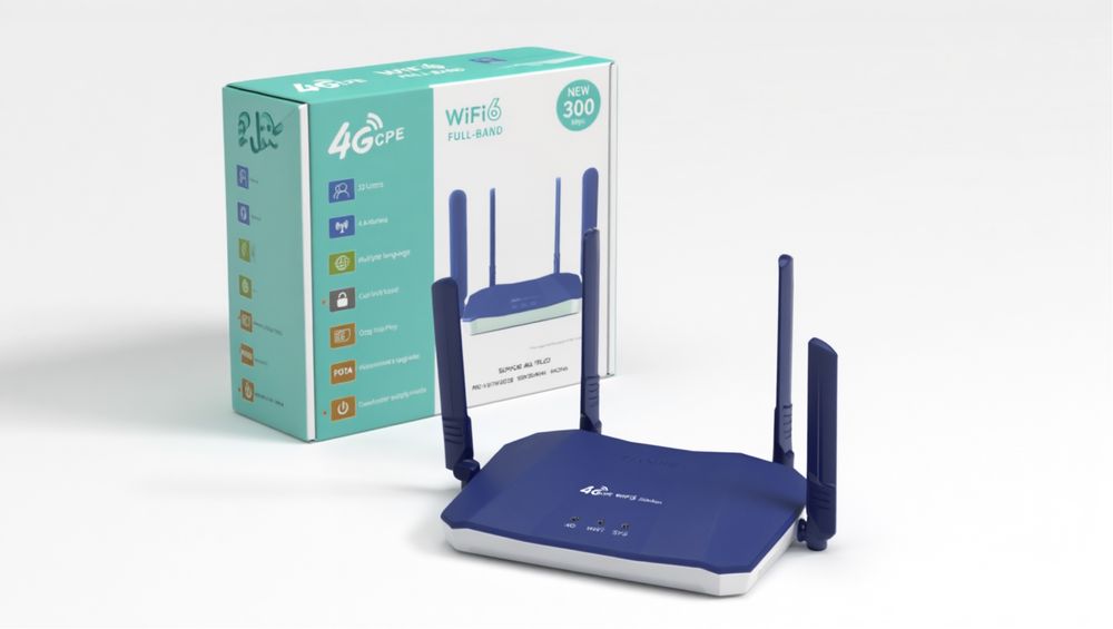Роутер Wifi6 Tianjie 4G LTE Wifi мобільний інтернет під sim карту