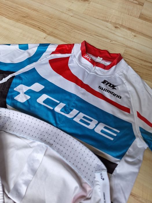 Cube FOX xs s bike shirt bluza rower kieszenie zamek wentylacja
