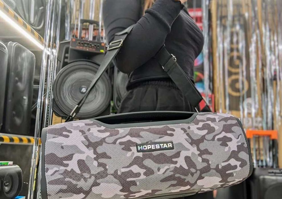 Колонка Hopestar A6X 65вт с подсветкой