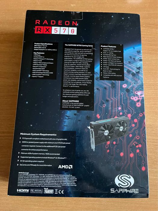 Відеокарти Nitro Rx570