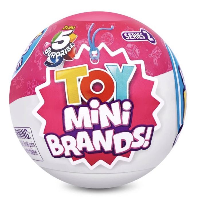 Zuru 5 surprise series 2 mini brands, колекційний набір