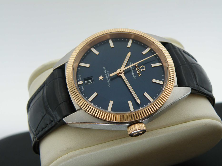 Omega Globermaster Constellation Stal i 18k złoto Komplet