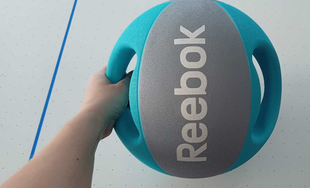 Reebok Double Grip PIŁKA LEKARSKA 7kg uchwyty piłka lekarska NOWA