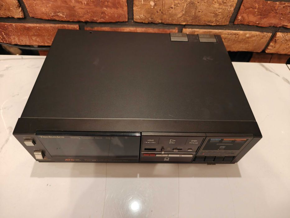 TECHNICS RS-6 dbx ATS ! Rzadki magnetofon kasetowy do naprawy
