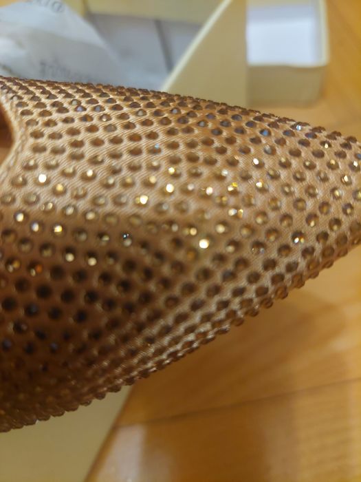 Buty damskie z cyrkoniami