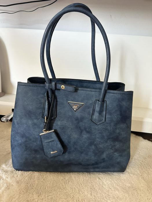 Torebka torba prada milano suede