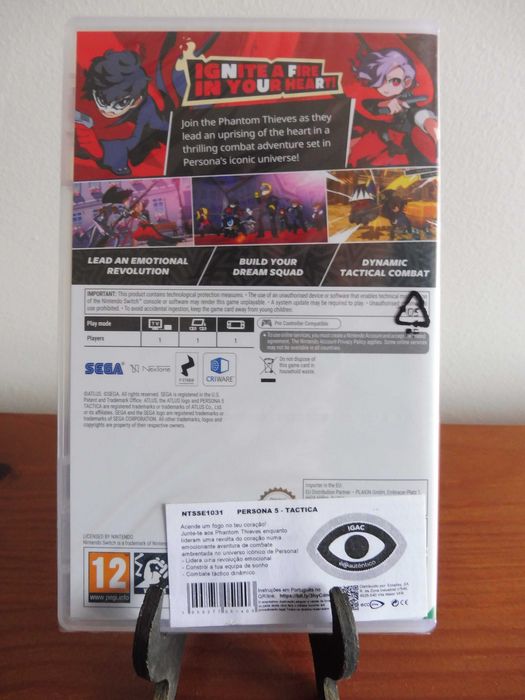 Persona 5 Tactica (Nintendo Switch) Novo, selado