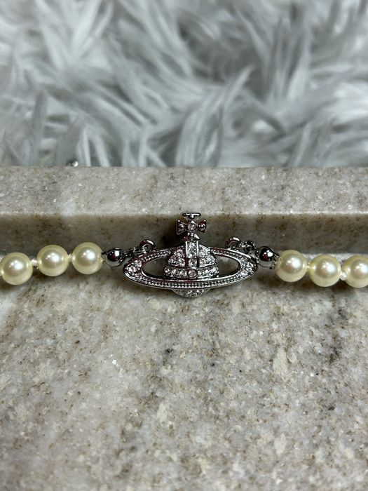 Vivienne Westwood Pearl Long Necklace намисто підвіска