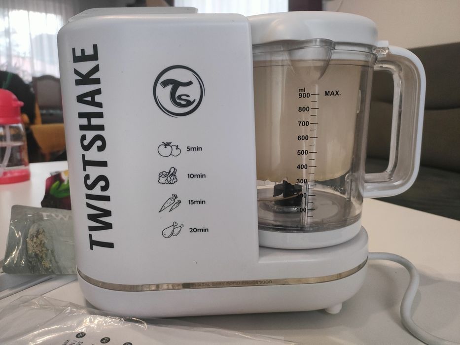 Twistshake, urządzenie wielofunkcyjne,blender sterylizator parowar.