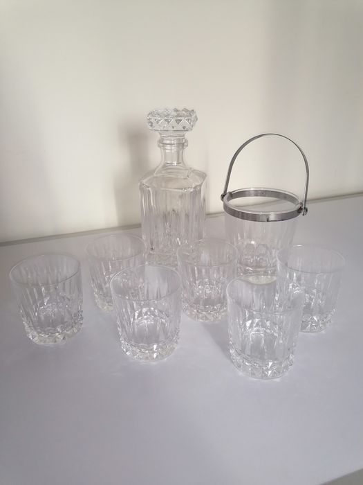 Conjunto de Whiskey Cristal d'Arques