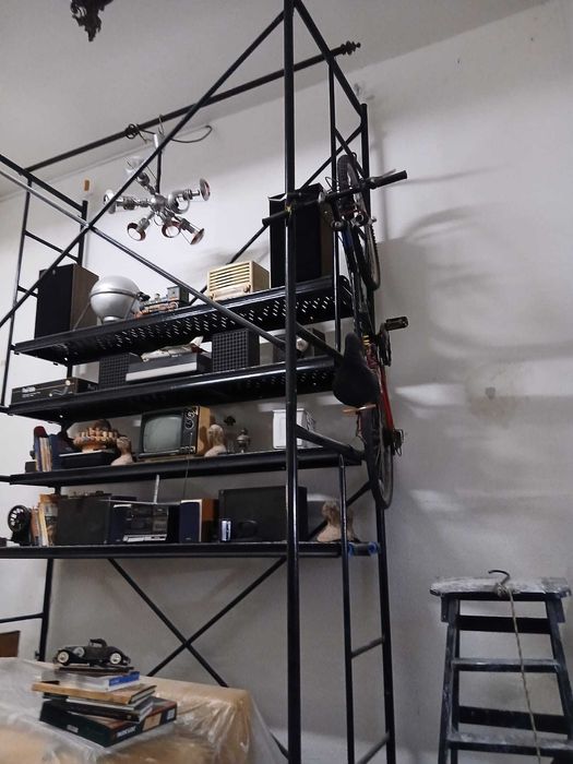 Andaime usado em atelier