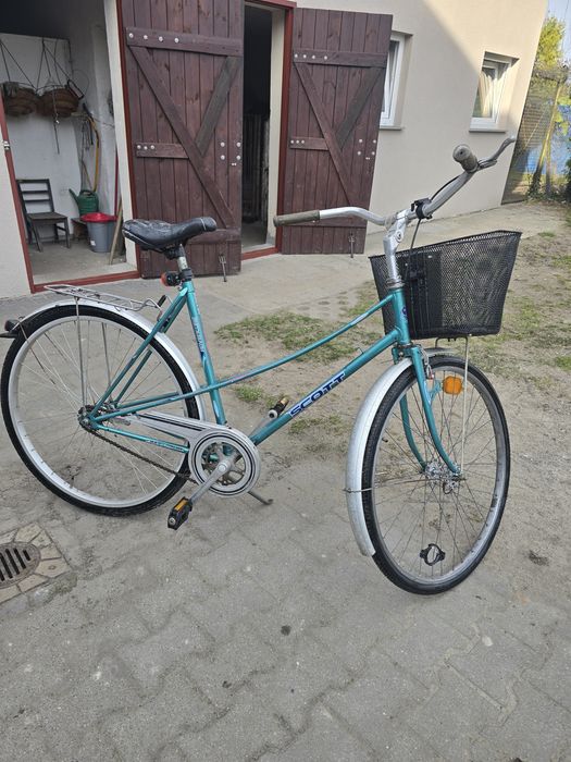 Rower miejski lekki aluminiowy scott
