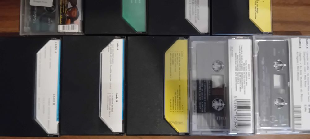 Cassetes Música Portuguesa Letra D.