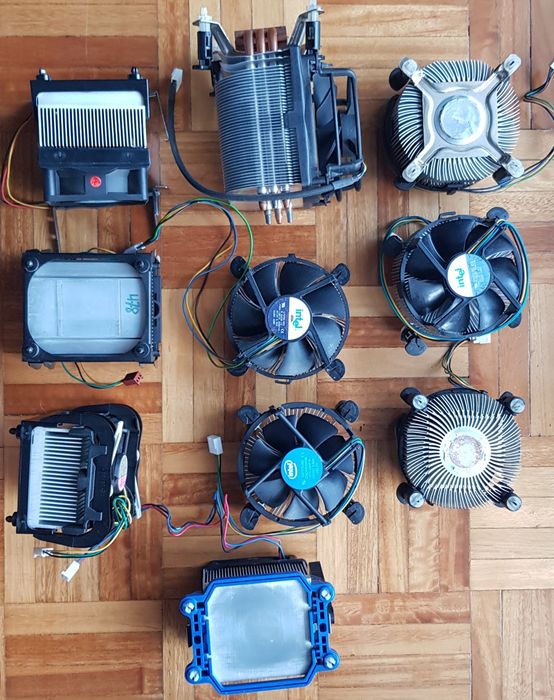 Coolers dissipadores cpu varios sockets