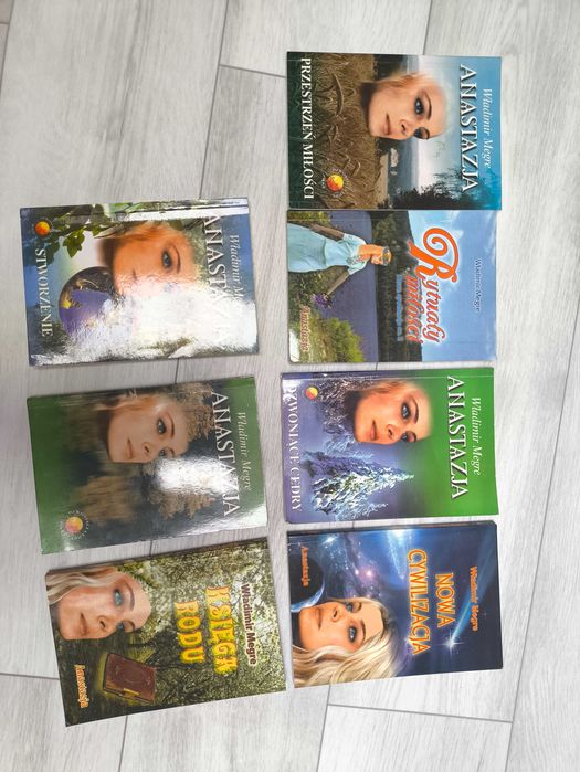 Książki Anastazja 7 tomów