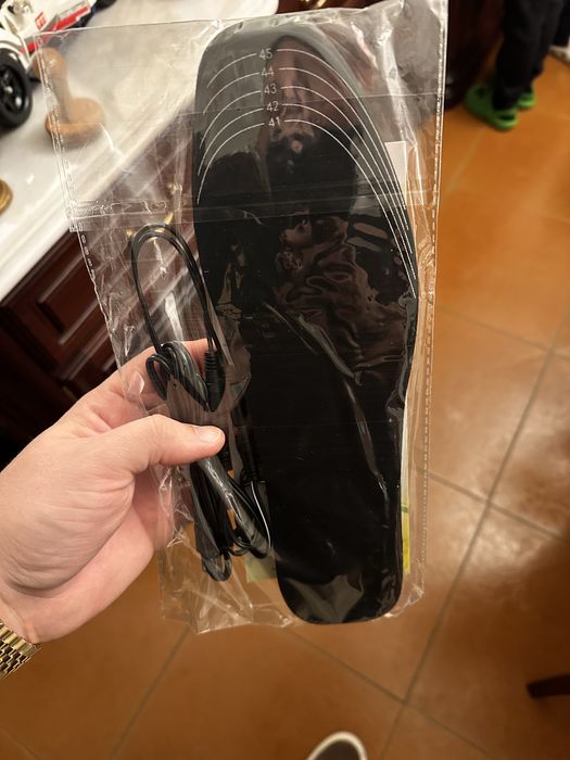 Palmilha aquecedora para os pés USB