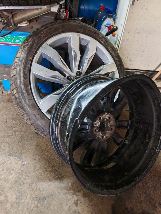 Прокатка. Ремонт. Рехтовка. Шыномонтаж Сварка легкосплавных дисков.