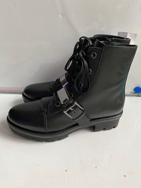 trzewiki, trapery, buty do kostki SKÓRZANE nowe