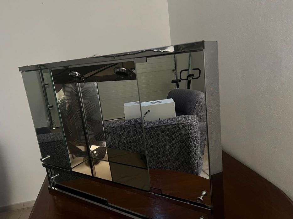 Conjunto de espelhos de casa de banho