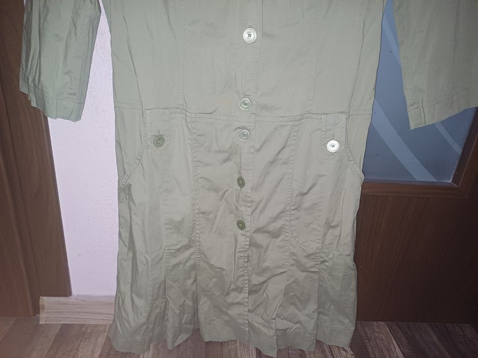 Sukienka koszulowa khaki Tesini 40 (L)