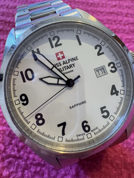 Vendo relógio de Quartz e Safira da Swiss Alpine Military