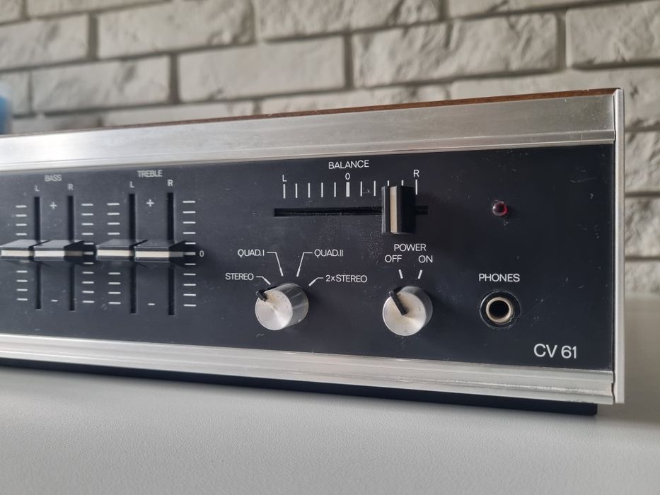 Dual CV 61 wzmacniacz stereo po przeglądzie Germany