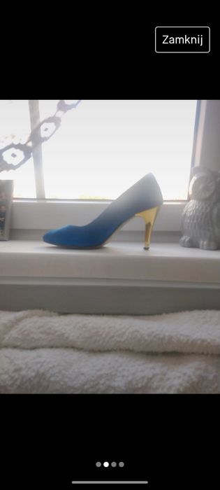 Buty używane z zamszu