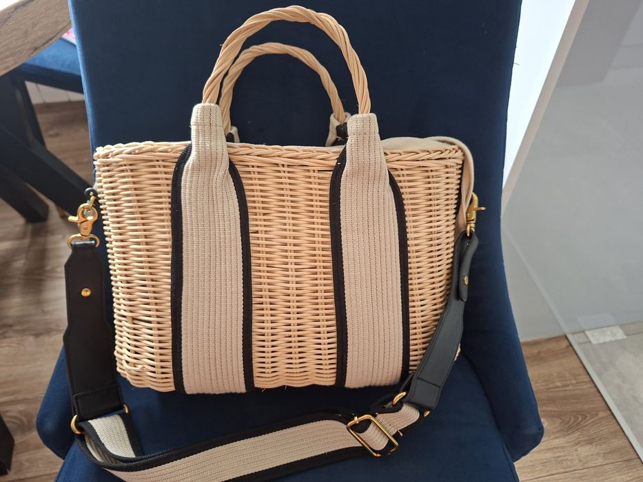 Torba Koszyk pleciony ZARA