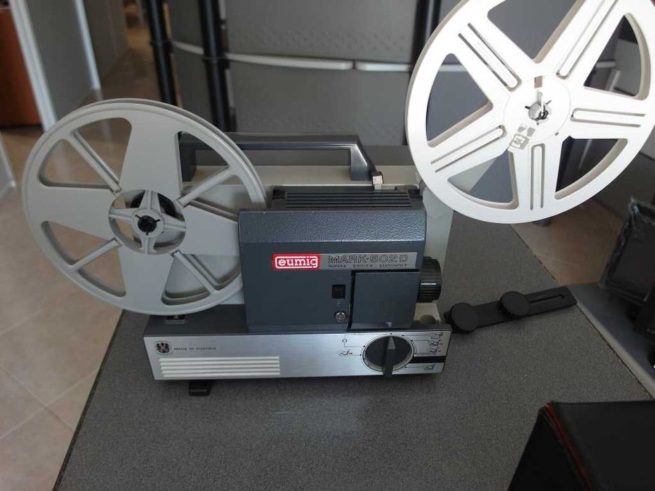 Maquina filmar e projectar Super 8mm Cosina + Eumig