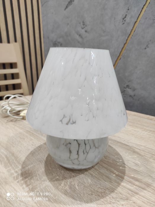 Lampka grzyb vintage prl murano