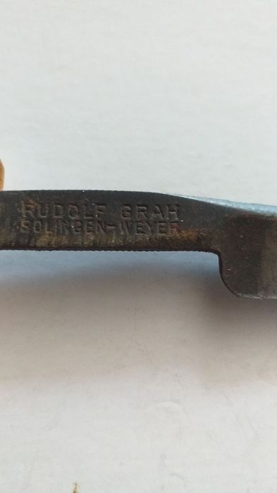 Stara brzytwa Solingen , Rudolf Grah