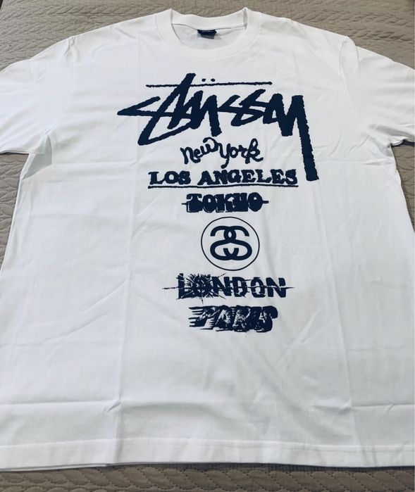 T-shirt Stüssy branca