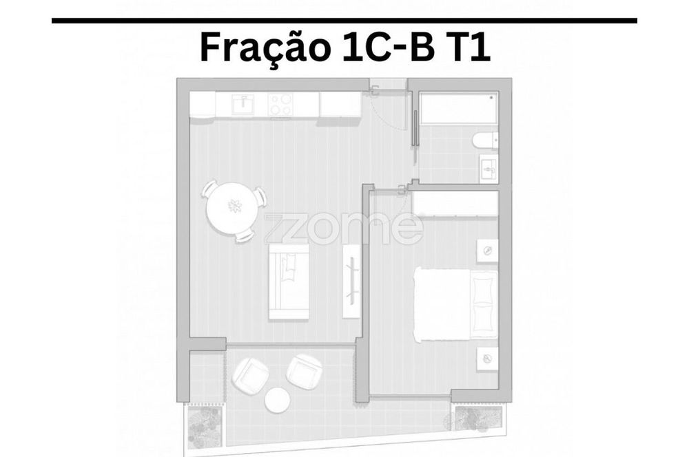 Apartamento T1 Luxuoso em construção na Praia da Vagueira