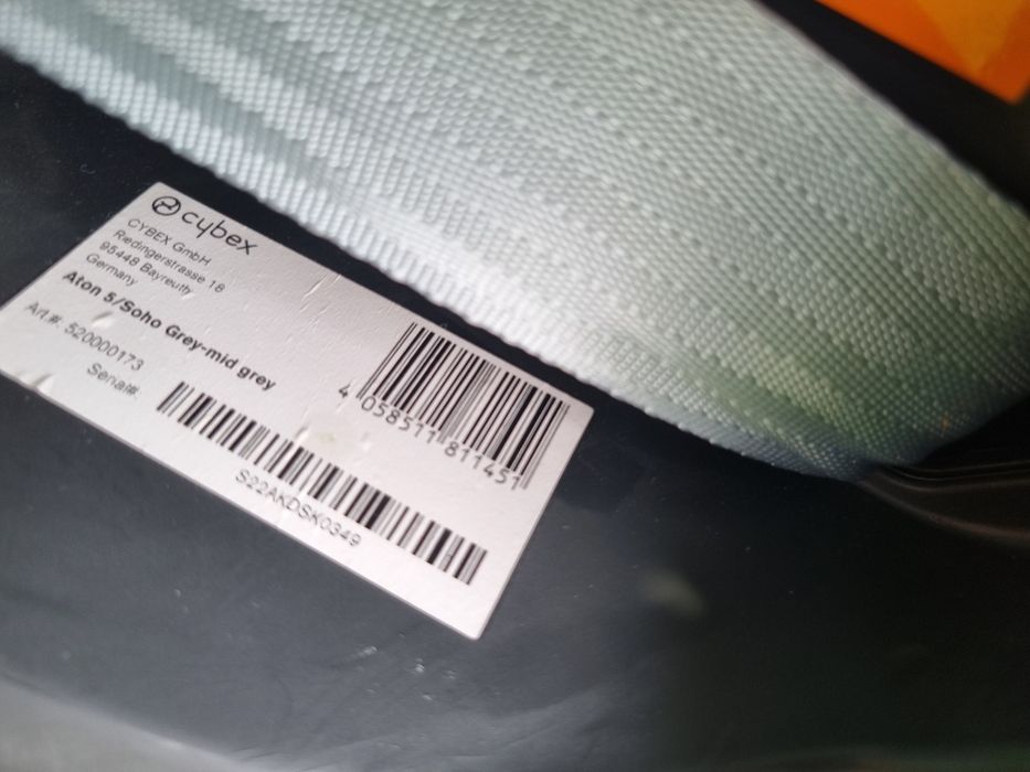 Fotelik Cybex Aton 5 + baza