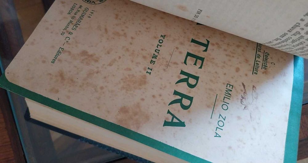 Livro A TERRA de Émile Zola (Português)