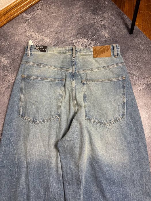 Нові Super Baggy jeans сині jnco  bershka my sk8 rap rep y2k jnco
