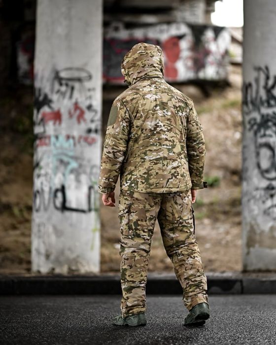 Комплект форми мультикам тактичний куртка та штани водовідштовхувальні