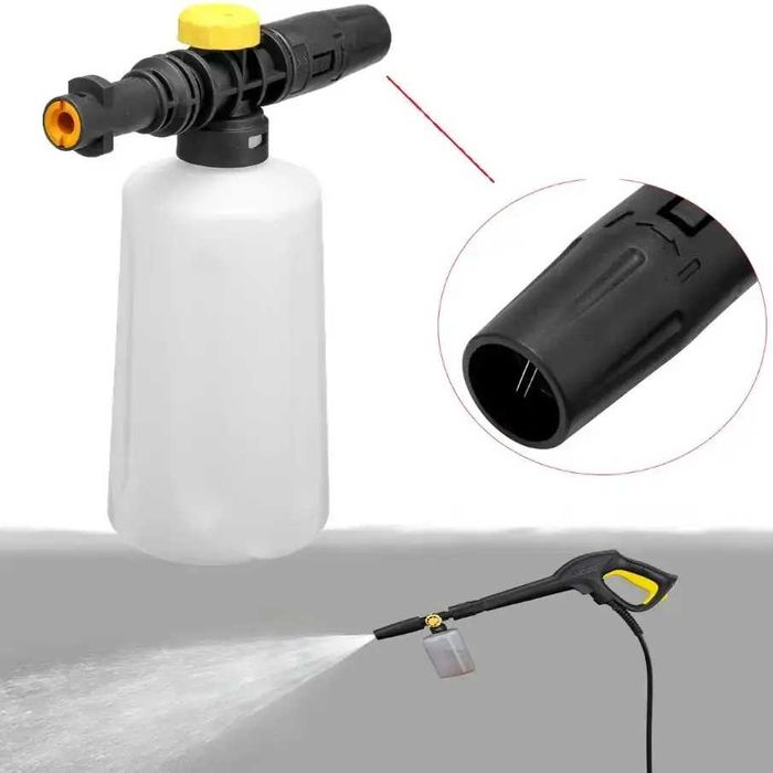 Піногенератор для миття для Karcher K-Series K2 K3 K4 K5 K6 K7 пінник, пінна насадка для Керхер піноутворювач