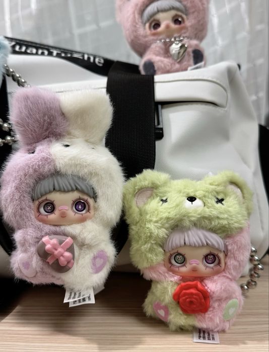 Оригинал MayMei: Плюшевый брелок "May I Love You" (Мини-подвеска)