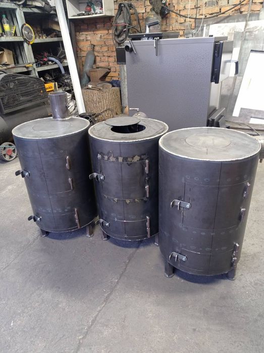 Котел теплообмінник в піч грубу плиту буржуйка