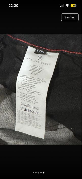Dżinsy Philipp Plein
