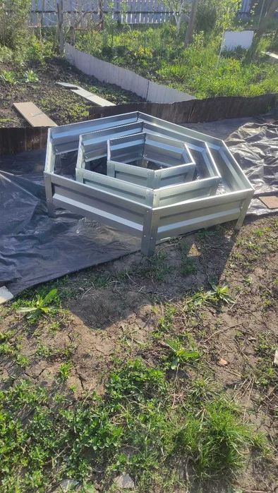 ЗАВОД ВИРОБНИК! Металеві грядкі для огороду та саду! РОЗПРОДАЖ
