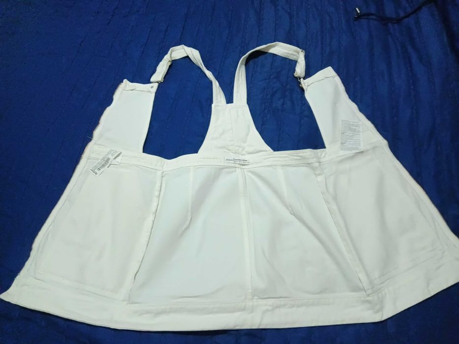 Jardineira / Saia-Vestido em ganga Stradivarius - Tam.40