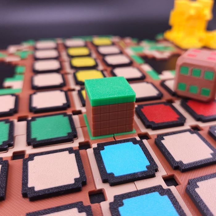 UNIKAT gra planszowa CHIŃCZYK Minecraft