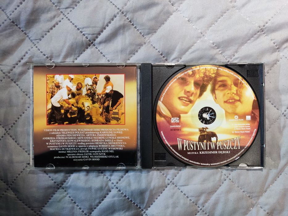 W pustyni i w puszczy - muzyka Krzesimir Dębski CD 2001